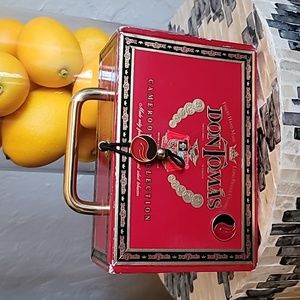 HANDMADE RED SQUARE CIGAR BAG PRE-OWNED